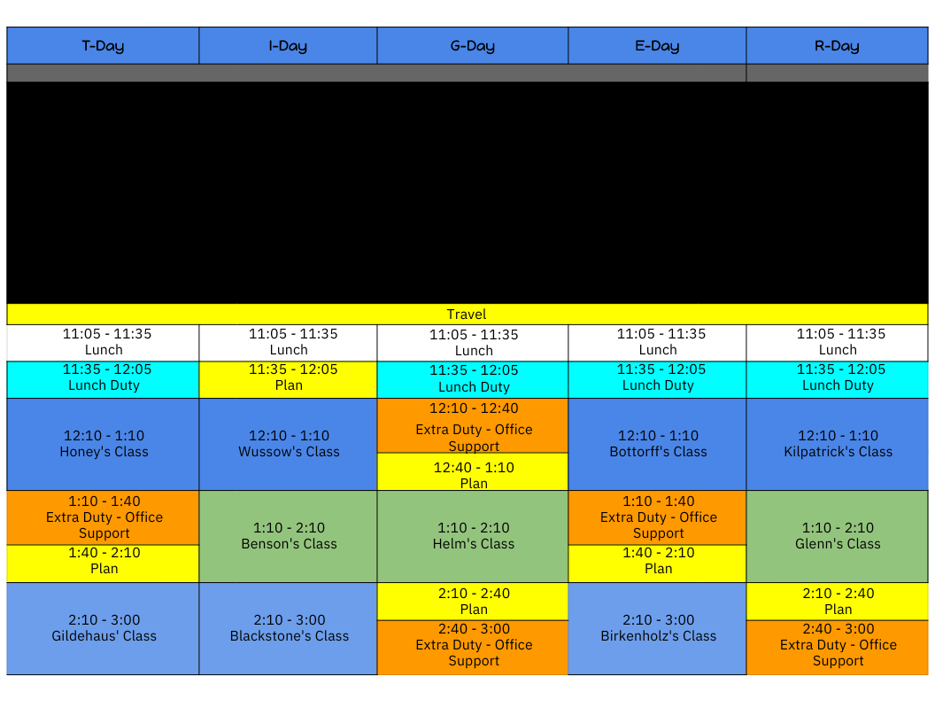 Strings Schedule 24-25